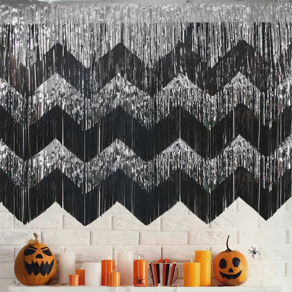 Sparkling Foil Fringe Garland