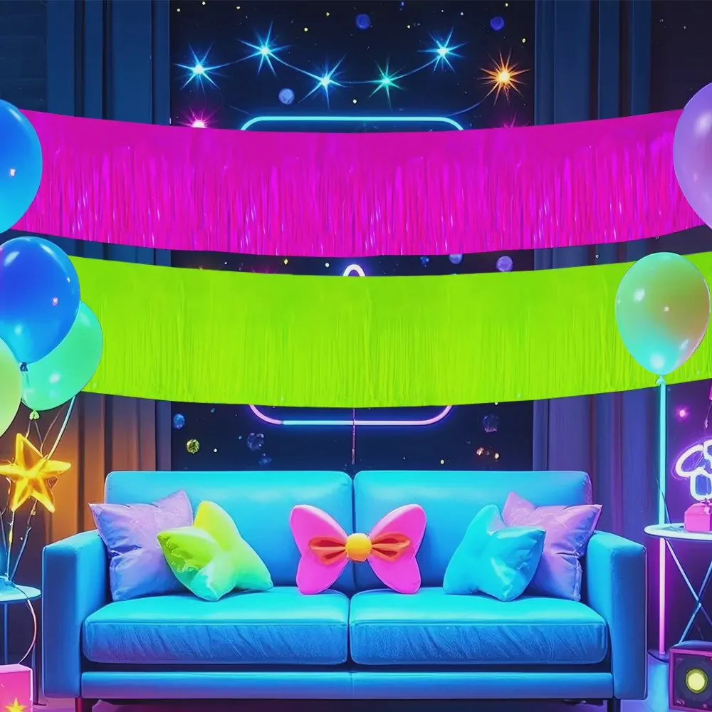 3M Fluorescent Felt Hanging Pennant_8 3M Fluorescent Felt Hanging Pennant_8