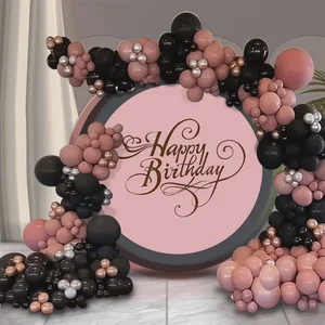 Bridal Room Vintage Pink Balloon Garland Decoration