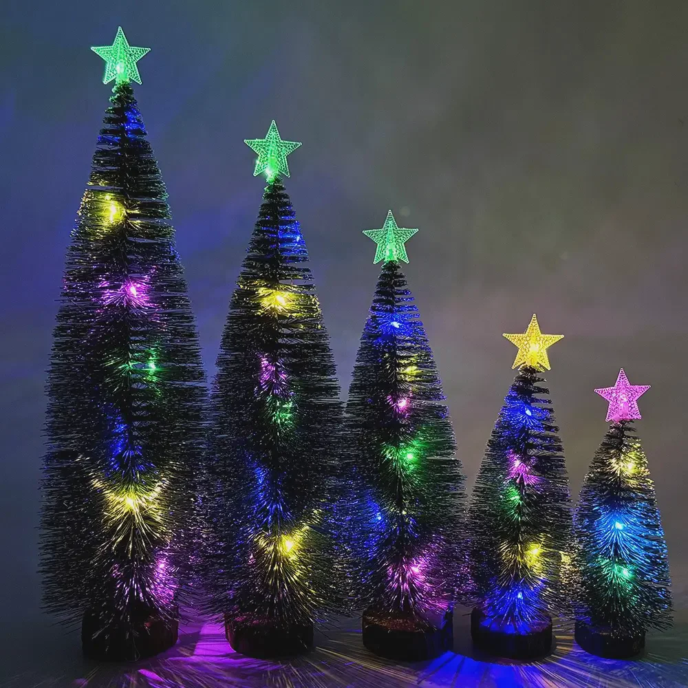 Office desk holiday ornaments