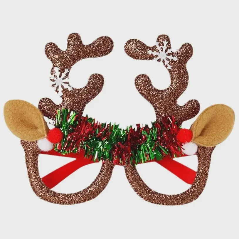 Ho ho ho christmas glasses