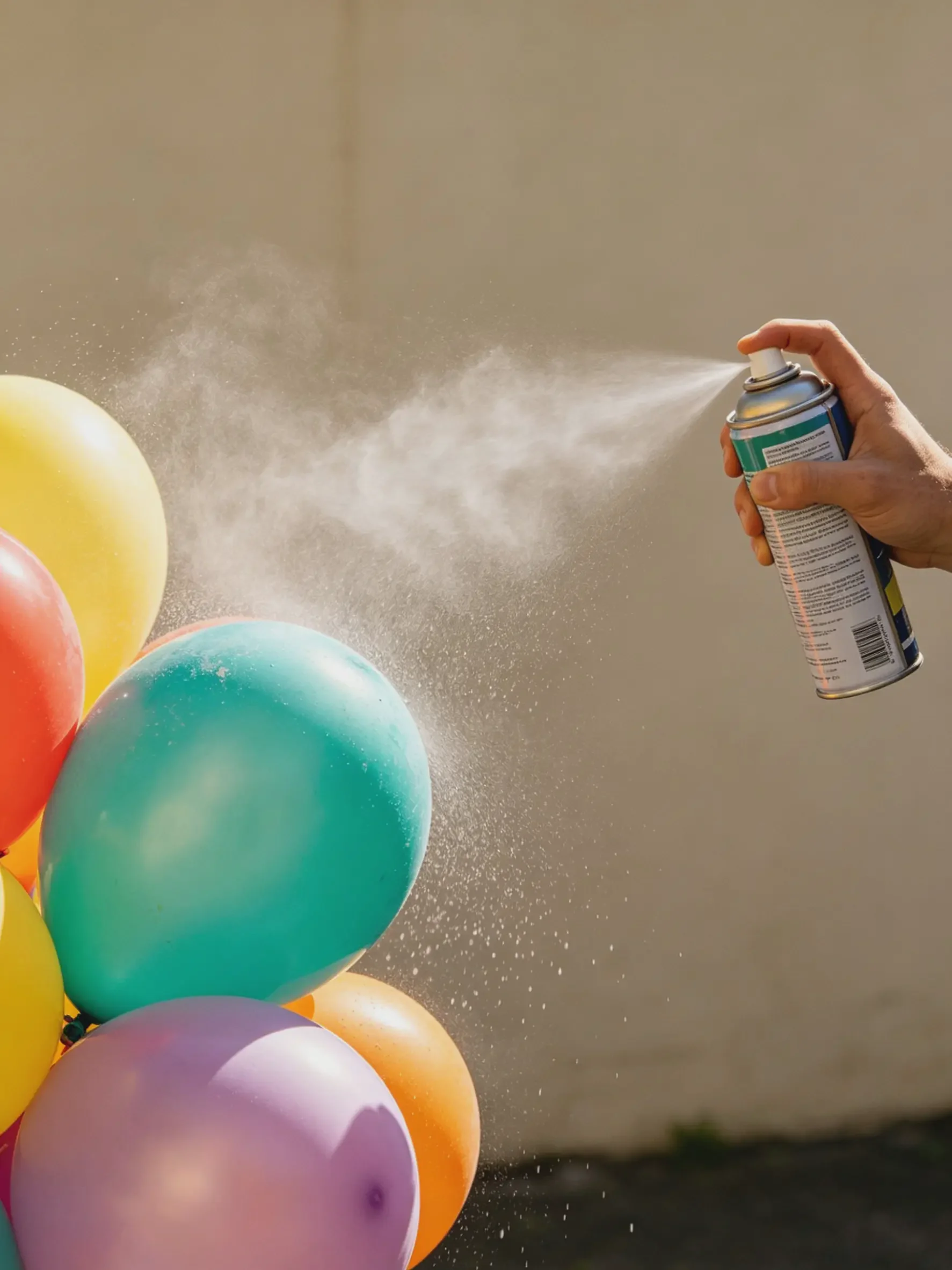 UV‑protectant spray application UV‑protectant spray application