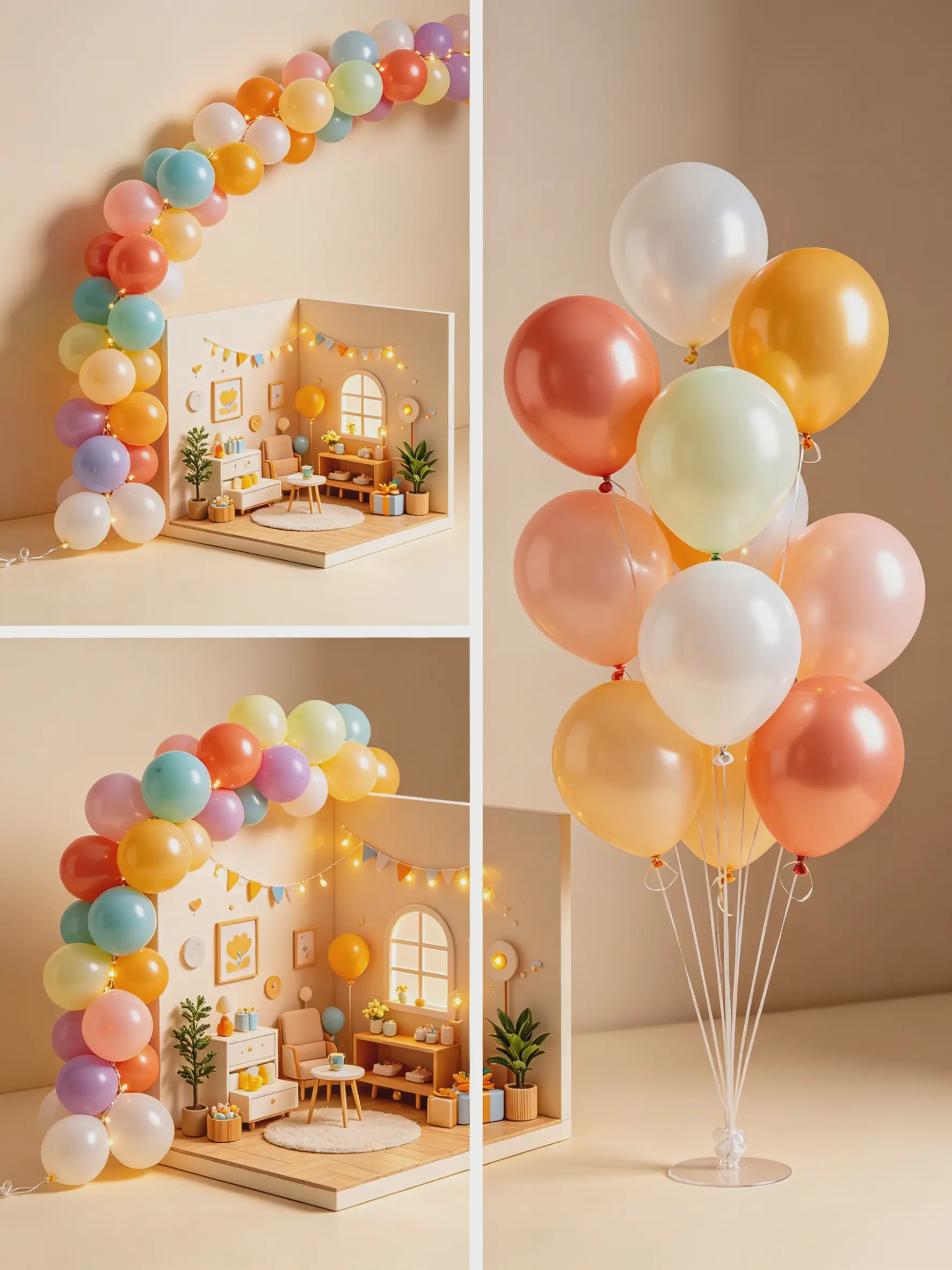Corner balloon ideas Corner balloon ideas