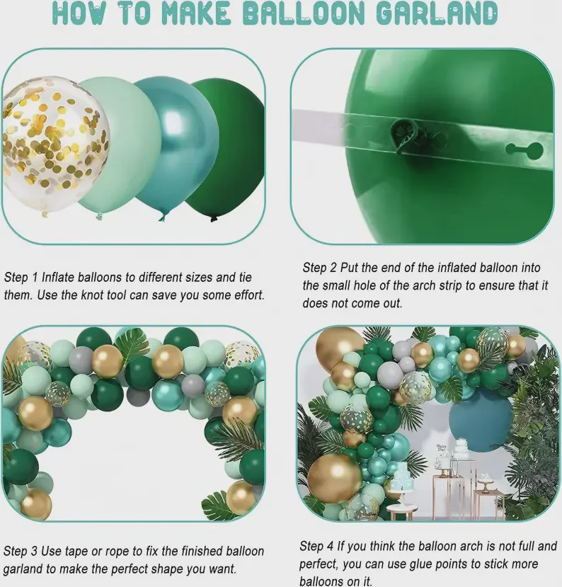 5 balloons in pairs