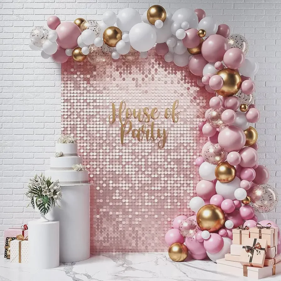 Rose Gold Balloon Decor Rose Gold Balloon Decor