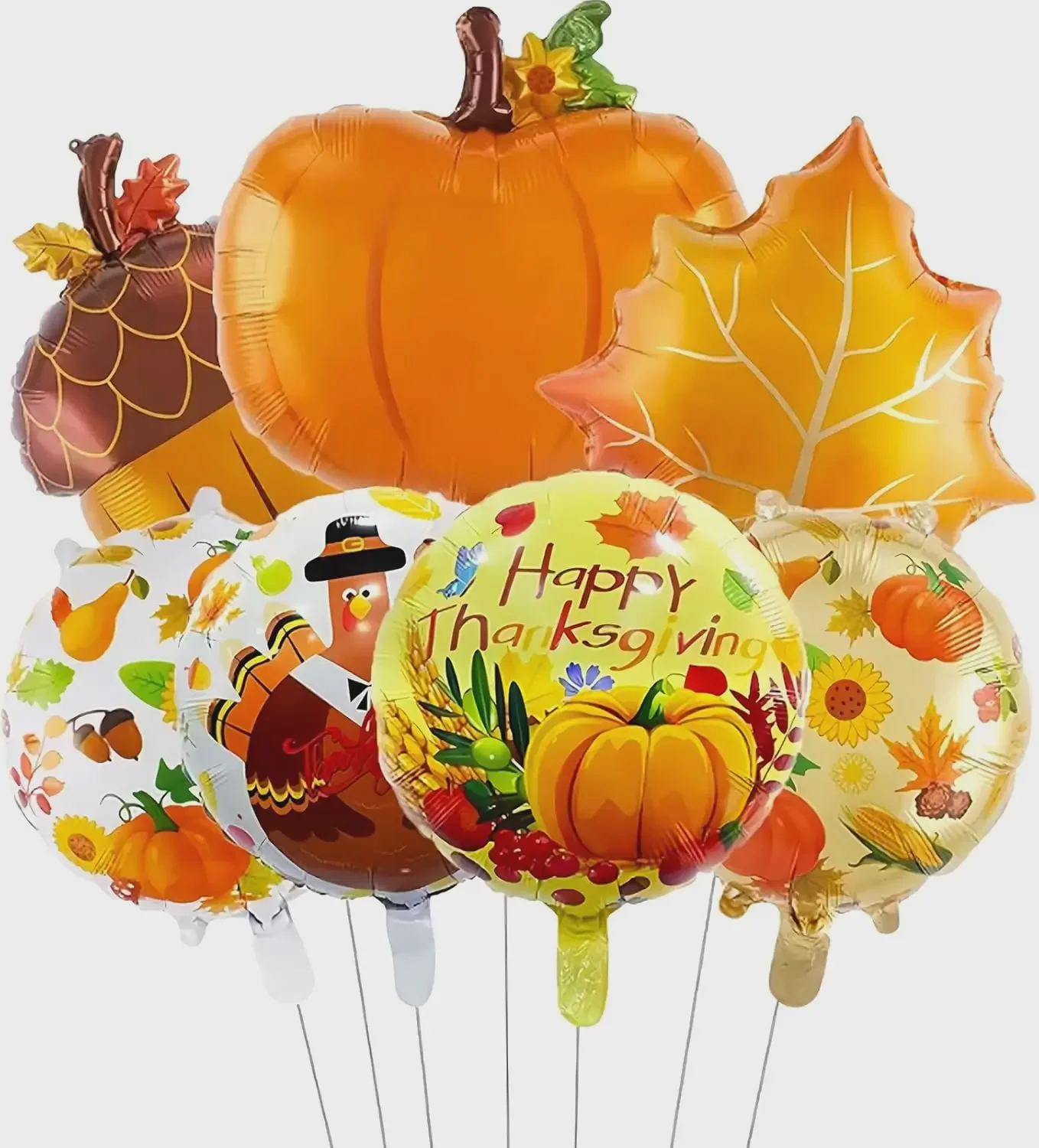 Autumn Balloon Décor Autumn Balloon Décor