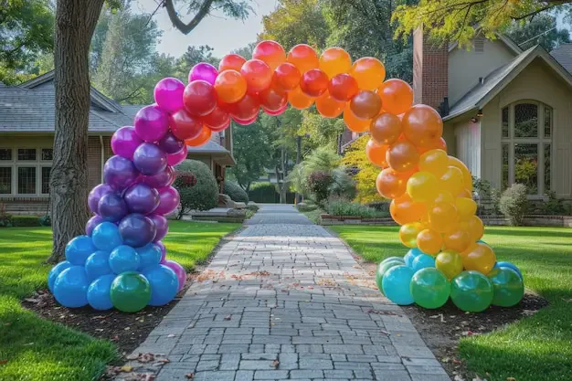 festive-welcoming-entrance-formed-by- festive-welcoming-entrance-formed-by-