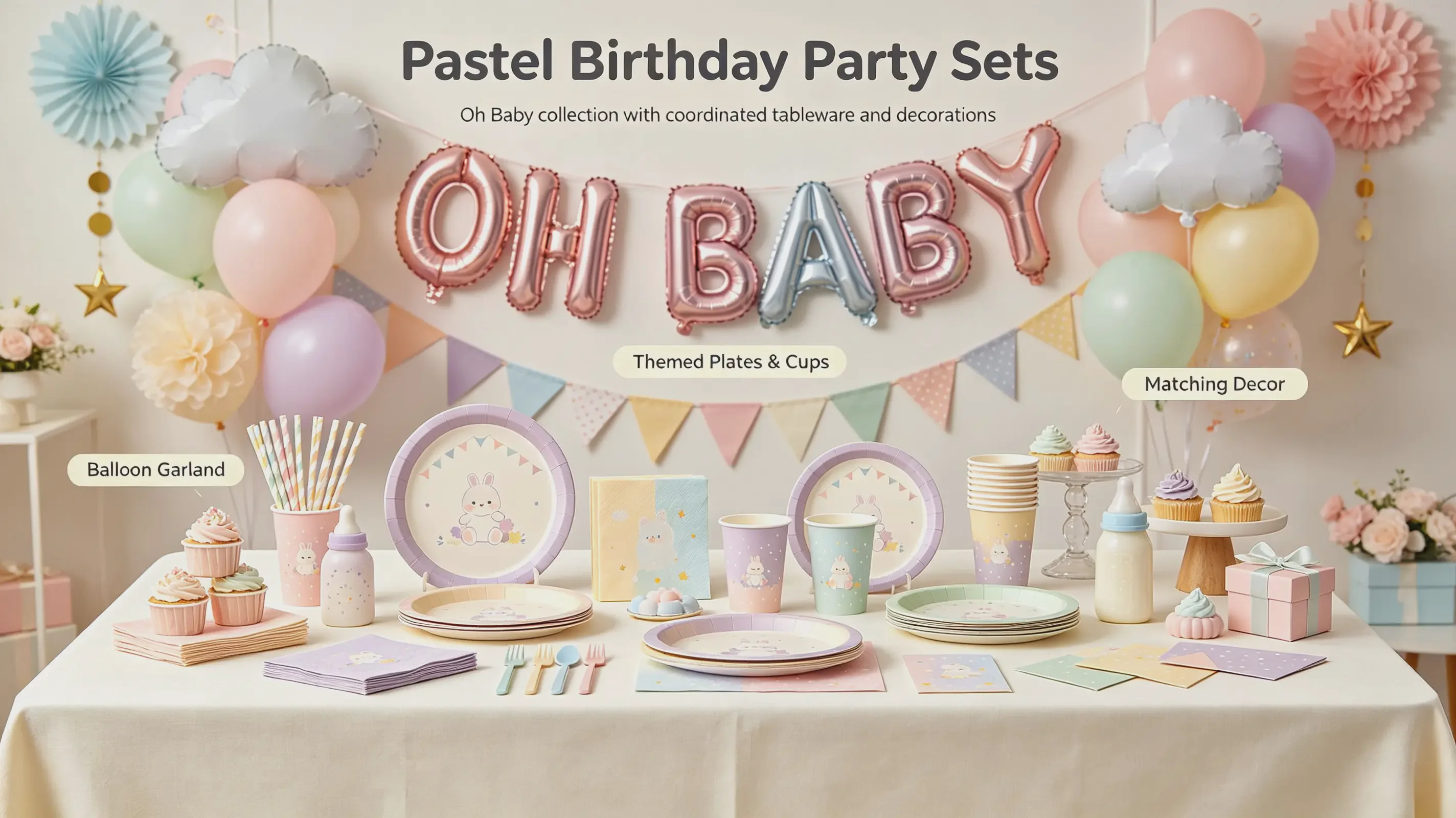 baby shower party supplies wholesale China